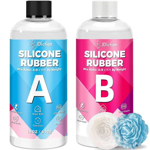 Silicona de Caucho JDiction 1014 g Curado Rápido Sin Burbujas