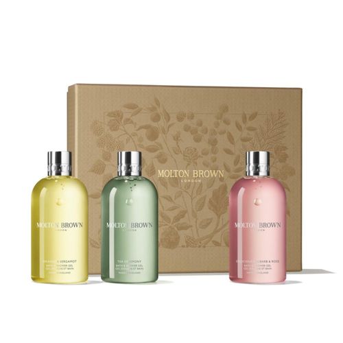 Set de Regalo de Gel de Baño Molton Brown 3 × 295 ml para Mujer