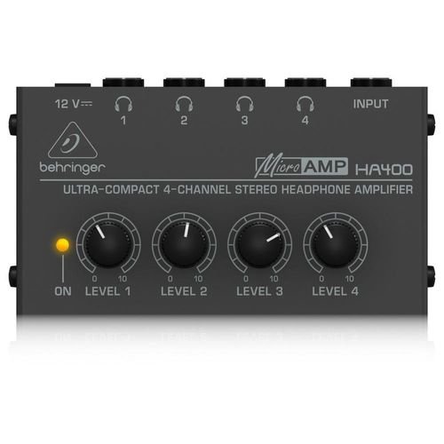 Amplificador para audifonos behringer ha400