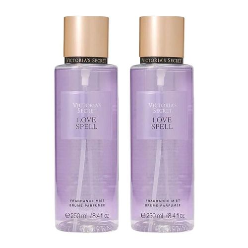 Pack de 2 body mist love spell de victoria's secret 250 ml