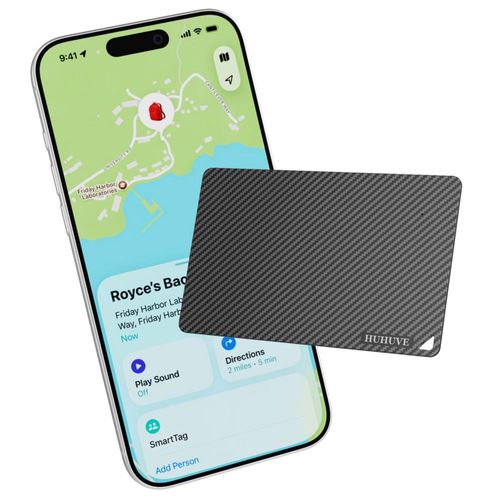 Rastreador de Tarjeta Huhuve Certificado MFi Solo iOS