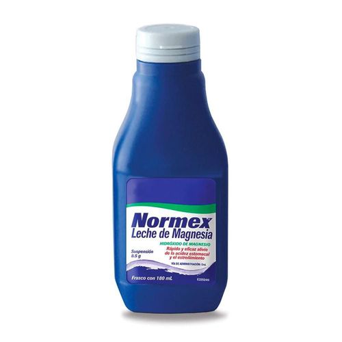 Leche de magnesia normex 8.5 gr 180 ml