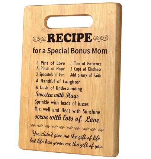 Regalos de cumpleaños para mamás de parte de su hija e hijo, regalos para mamás de Navidad, regalo único para madrastras, mamás