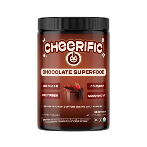 Polvo de Superalimentos Cheerific Chocolate Negro 270 g