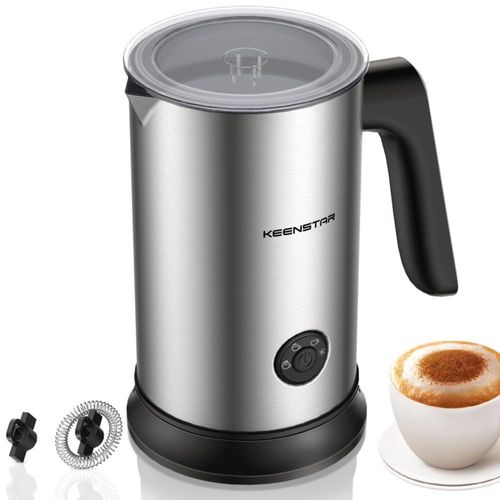 Espumador de leche eléctrico KEENSTAR 4 en 1 240 ml/115 ml
