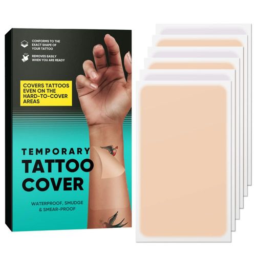 Parche cubre tatuajes Tailverse 6 uds impermeable y resistente al sudor