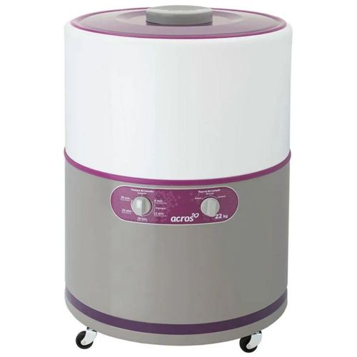 Lavadora Una Tina Acros 22kg Gris