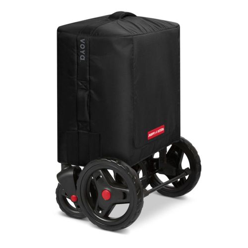 Funda de viaje para cochecito Radio Flyer Voya negro de 2 asientos