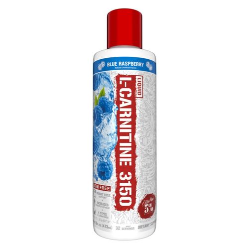 L-Carnitina líquida 5% Nutrition 473 ml sabor frambuesa azul