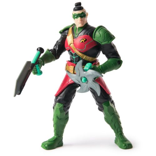 Figura de Acción Spin Master DC Robin Battle Clash – 15 cm