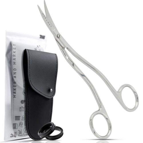 Tijeras MAKER AND MARKET 15 cm Pulidas de Doble Curva