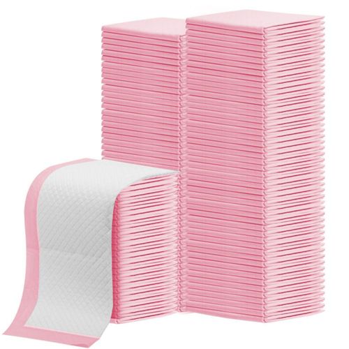 Almohadillas cambiadoras Cptoion pack de 100 unidades 43 × 33 cm desechables