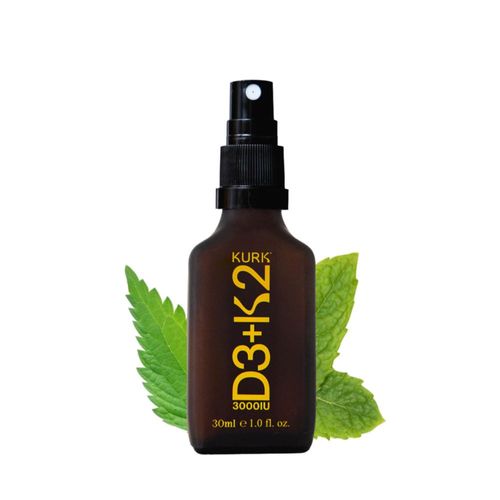 Spray Vegano de Vitamina D3 K2 Kurk 30 ml – Bienestar