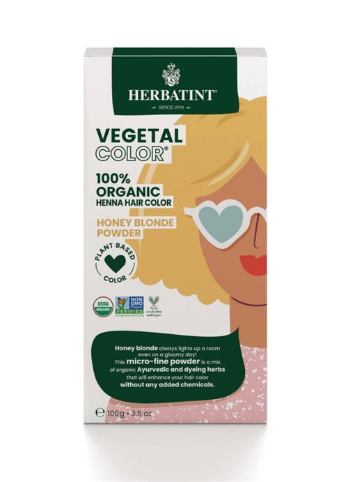 Tinte Herbatint Rubio Miel a Base de Plantas 100 g