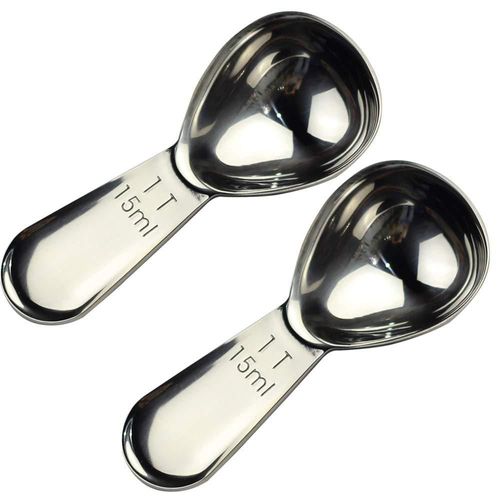 Cucharilla medidora de café CoaGu 15 ml juego de 2 acero inoxidable