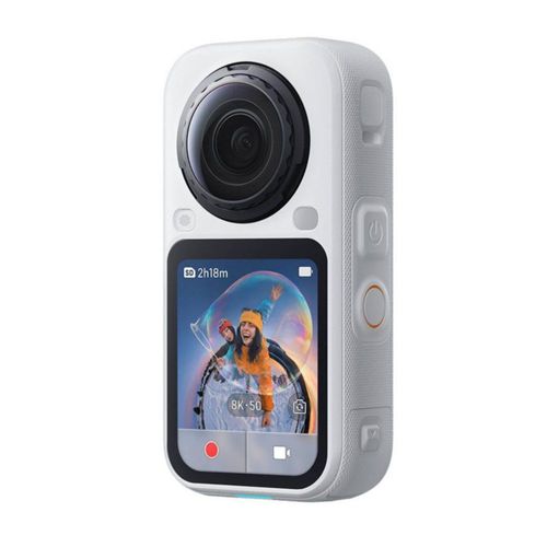 Insta360 X6 Cámara de Acción 360 8K 120MP Wi-Fi Con Pantalla OLED Impermeable Paquete estándar - Blanca