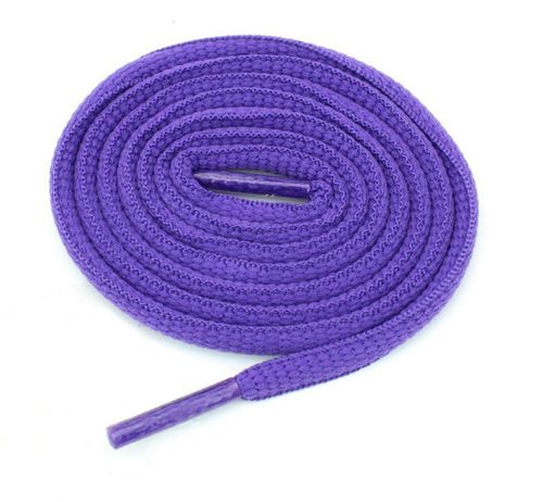 Cordones BCB Wear 91 cm Morado 1/4 pulgada de grosor – Pack de 2