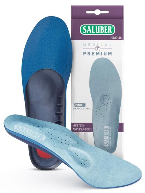 Plantilla Saluber EU37 Soporte de Arco con Almohadilla Metatarsal – Italia