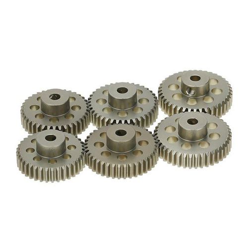 Juego de 6 piñones KingVal 48DP 3.175 mm 36‑41 dientes para coche RC 1/10