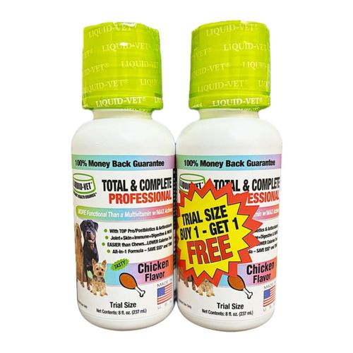 Suplemento LIQUID‑VET 237 ml Pollo 10‑en‑1 para Perros