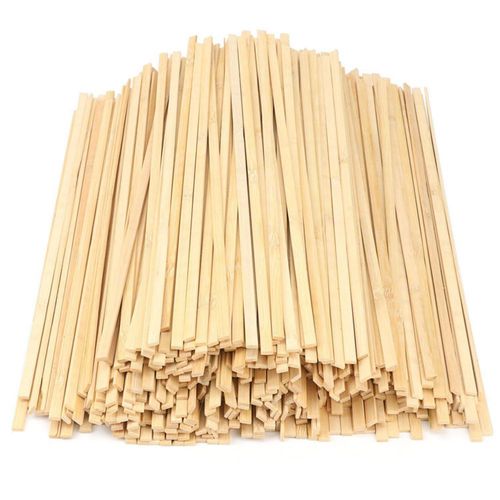 Palitos de Bambú Geytetqi 40 cm 500 piezas para Manualidades