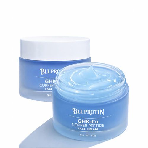 Crema Facial BLUPROTIN 5% GHK‑Cu Péptido de Cobre