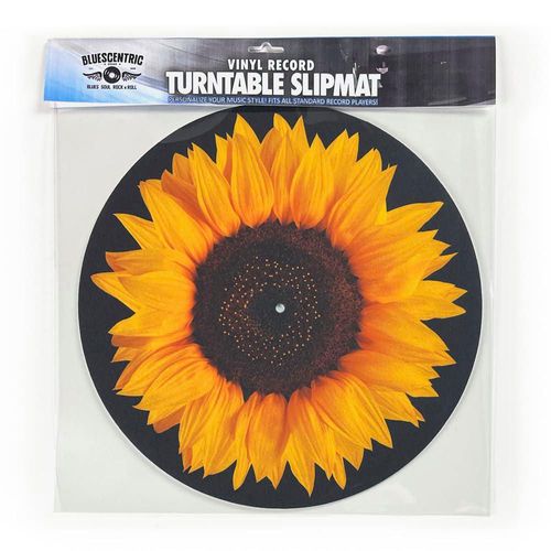 Tapete Antideslizante para Tocadiscos Bluescentric 30 cm Girasol 1/8"
