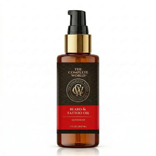 Aceite para Barba y Tatuaje The Complete World 30 ml