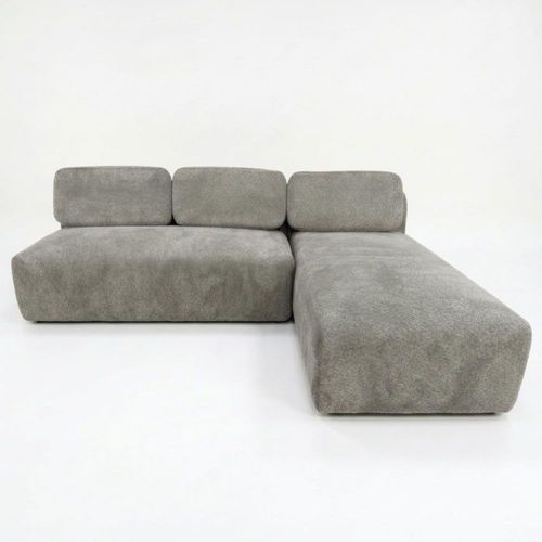 Sala Esquinera Modular Reversible 4 Plazas con Cojines Tenerife LASE Gris