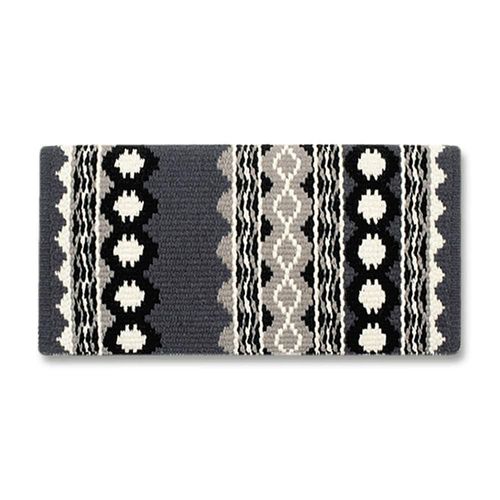Manta Mayatex Riverland 91x86 cm Gris/Blanco
