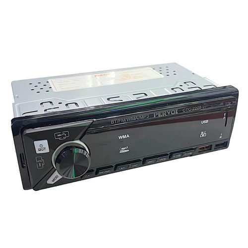 Auto estereo bluetooth usb fm 1 din ctc-2205