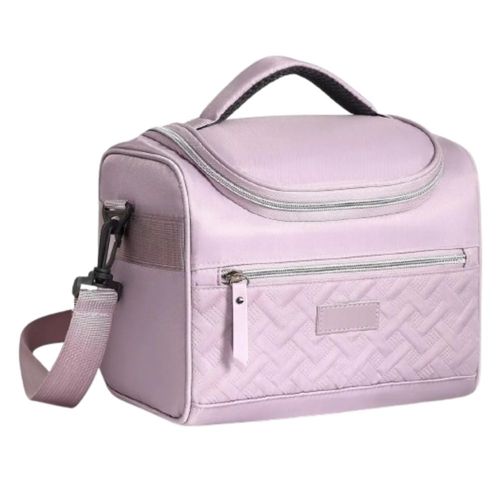 Lonchera Fiambrera Térmica Bolsa De Almuerzo, Color Violeta