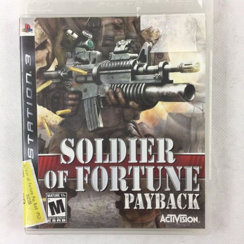 Videojuego ACTIVISION Soldier Of Fortune Payback para PS3