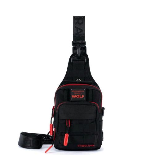 Mochila WOLFpak 4 L Bandolera Compacta (Lobo Rojo)