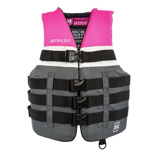 Chaleco Salvavidas Jetpilot L/XL Rosa – Aprobado por la Guardia Costera
