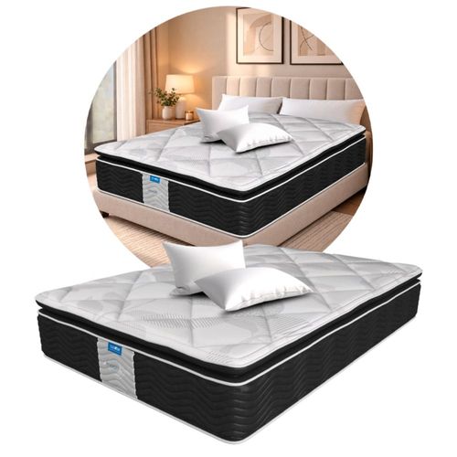 Colchón Individual Restonic Mooncare Confor + 2 Almohadas Basic