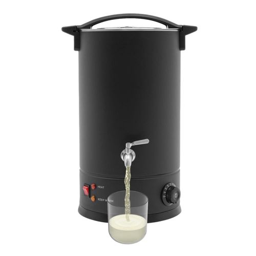 Derretidor de cera eléctrico Ginelm 15 L 1400 W 110 V acero inoxidable