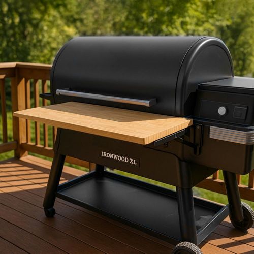 Estante Plegable de Madera para Parrilla Iron Forge Tools 61 × 30 cm (PAL)