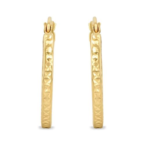 Arracadas De Oro Amarillo 14K (20 Mm Aprox)