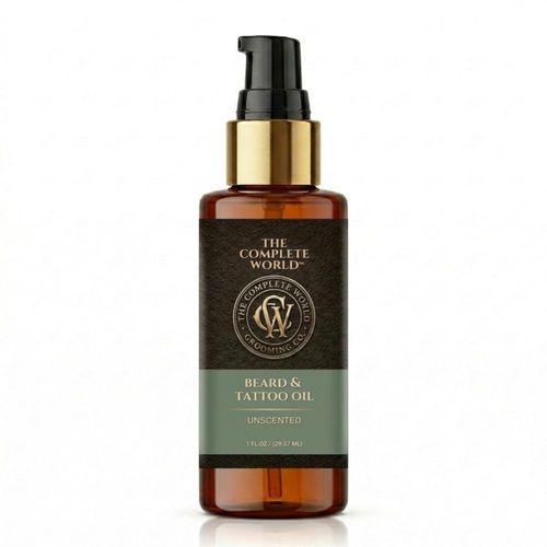 Aceite para Barba The Complete World 30 ml Sin Fragancia