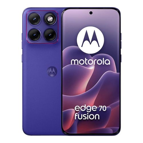 Motorola Moto Edge 70 Fusion 24GB RAM (8+16) Boost 256GB Violeta pantalla pOLED, curva