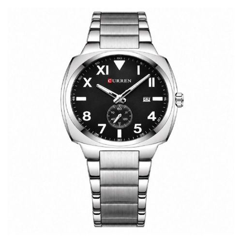 Reloj Curren 8472 KREe3101 Plateado Cuarzo Hombre