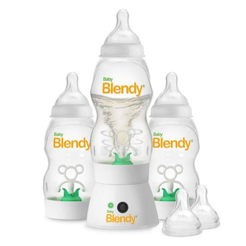 Biberón Baby Blendy con Sistema de Ventilación de Aire Anti-Cólicos