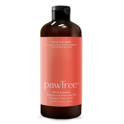 Aceite de pescado pawTree 458 ml Omega‑3 y Omega‑6