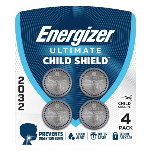 Batería Energizer CR2032 paquete de 4 unidades 3V litio
