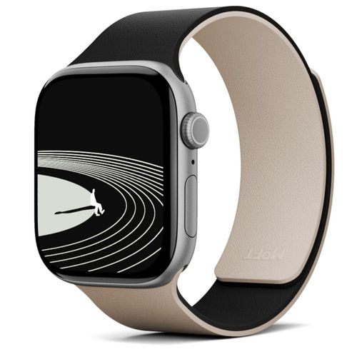 Correa MOFT Snap Duo de silicona bicolor para Apple Watch