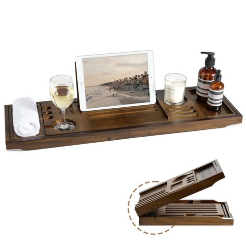 Bandeja Realgulf Ajustable de Madera de Teca 72‑102 cm