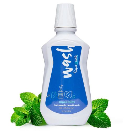Enjuague Bucal SuperMouth Nano Hidroxiapatita Menta 454 g