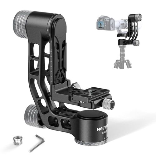 Cabezal Gimbal NEEWER GM102 15 kg 3 ejes con placa de liberación rápida