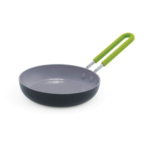 Sartén para huevos GreenPan Mini Healthy cerámica antiadherente negra 125 cm